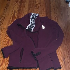 VS PINK zip-up jacket